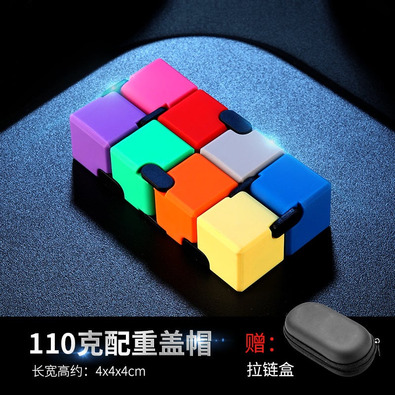 Fun Rubik'S Cube, Quirky Gadgets, High-Tech Creative Advanced Boredom-Relief Stress-Relief Toy, Decompression Keychain - Image 1